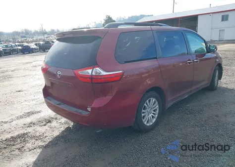 2016 Toyota Sienna Xle 8 Passenger z USA, uszkodzony, nr VIN 5TDYK3DC3GS692619